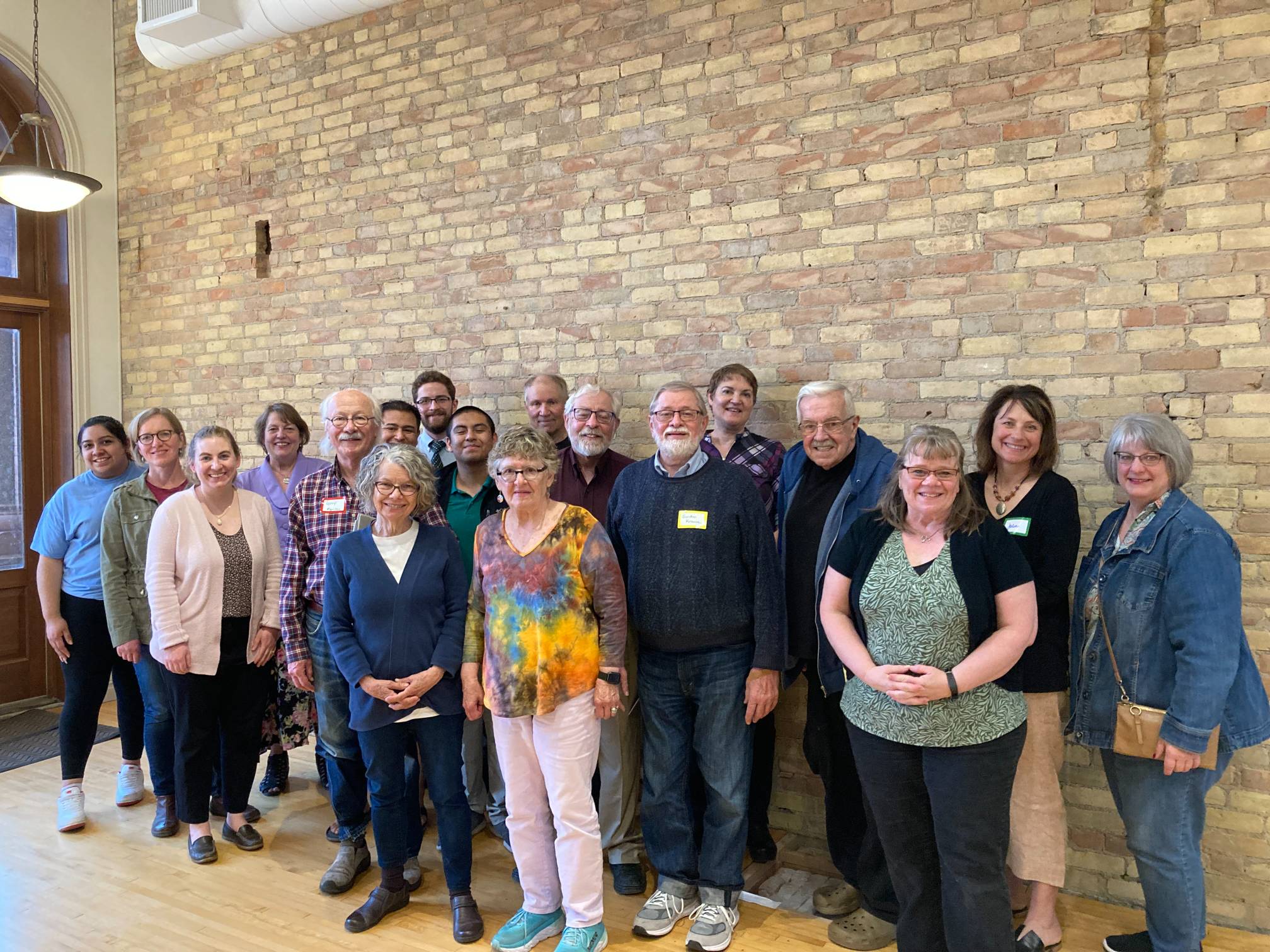 Group photo at CARE volunteer training